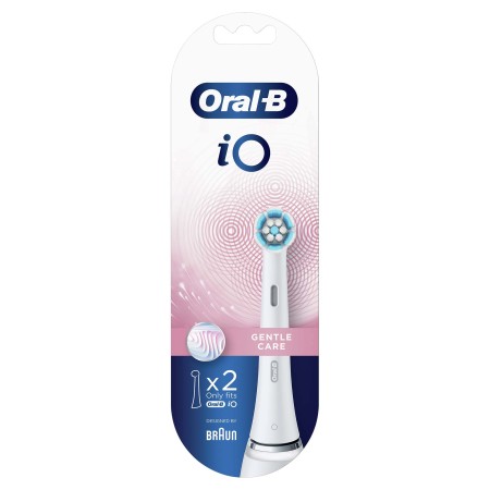 Oral-B iO Gentle Care Beyaz Diş Fırçası Yedek Başlığı 2 Adet - Thumbnail