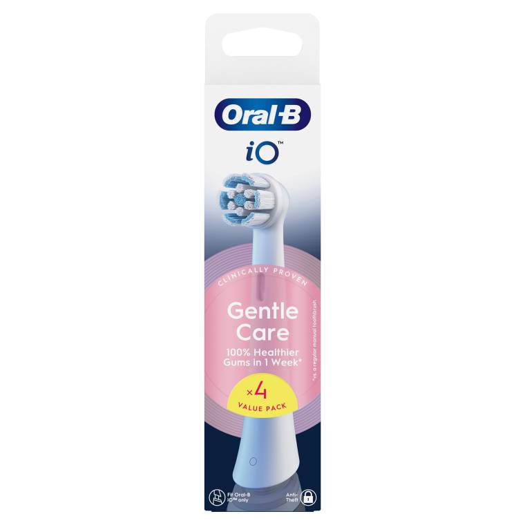 Oral-B iO Gentle Care Beyaz Diş Fırçası Yedek Başlığı 4 Adet - 2