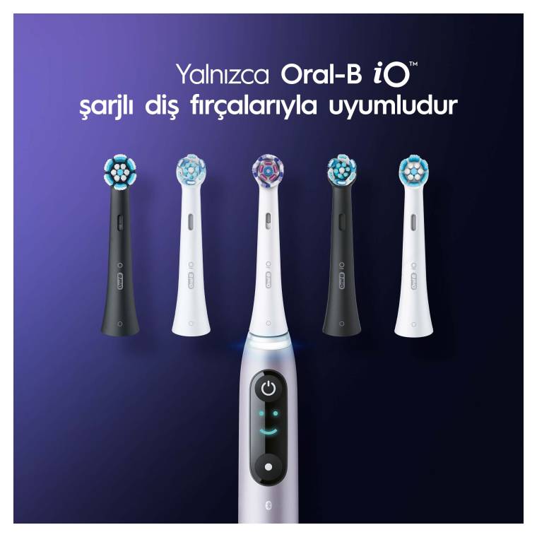 Oral-B iO Radiant White Beyaz Diş Fırçası Yedek Başlığı 4 Adet - 6