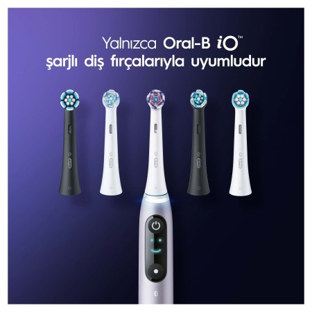 Oral-B iO Radiant White Beyaz Diş Fırçası Yedek Başlığı 4 Adet - 6