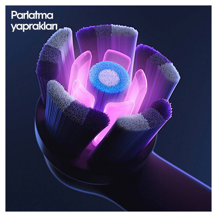 Oral-B iO Radiant White Beyaz Diş Fırçası Yedek Başlığı 4 Adet - 7