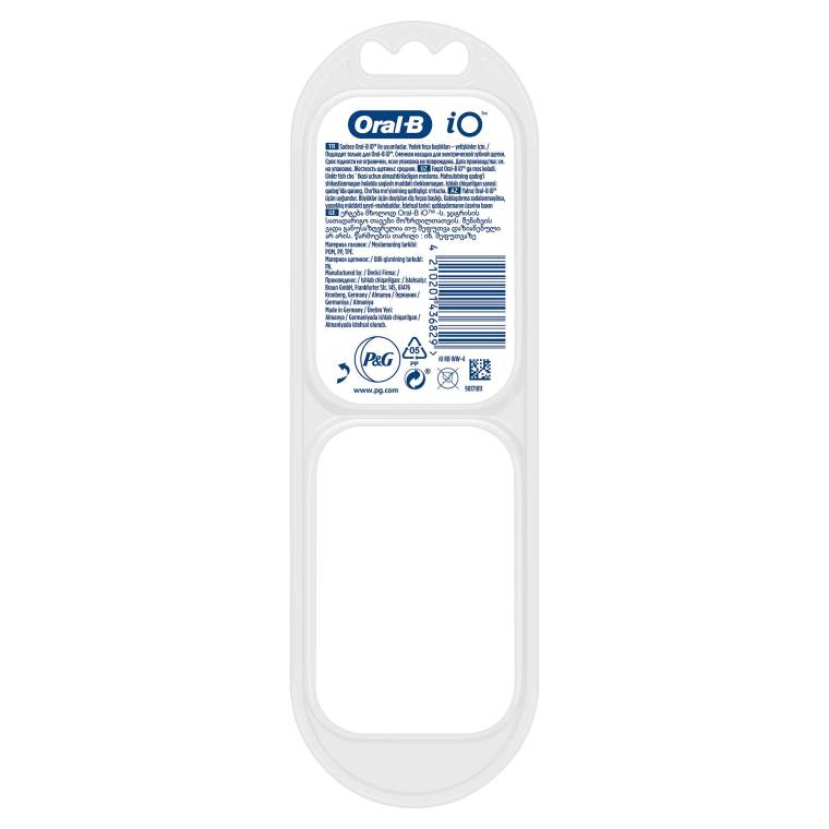 Oral-B iO Radiant White Beyaz Diş Fırçası Yedek Başlığı 4 Adet - 10