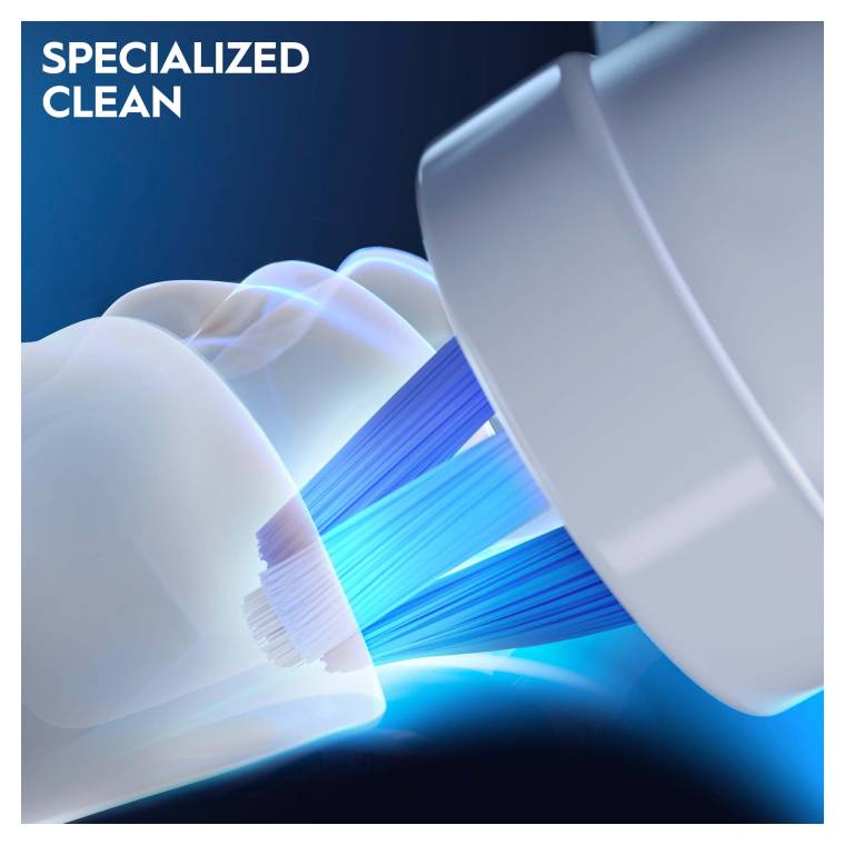 Oral-B iO Specialised Clean Beyaz Diş Fırçası Yedek Başlığı 2 Adet - 5