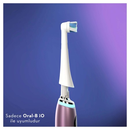 Oral-B iO Ultimate Clean Beyaz Diş Fırçası Yedek Başlığı 2 Adet - Thumbnail