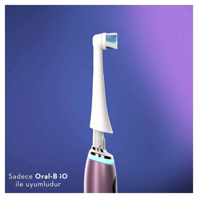 Oral-B iO Ultimate Clean Beyaz Diş Fırçası Yedek Başlığı 2 Adet - 6