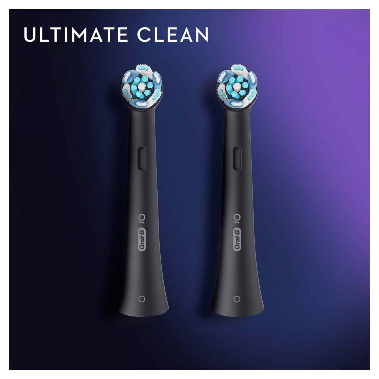 Oral-B iO Ultimate Clean Siyah Diş Fırçası Yedek Başlığı 2 Adet - 5