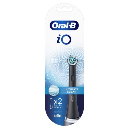 Oral-B iO Ultimate Clean Siyah Diş Fırçası Yedek Başlığı 2 Adet - 3