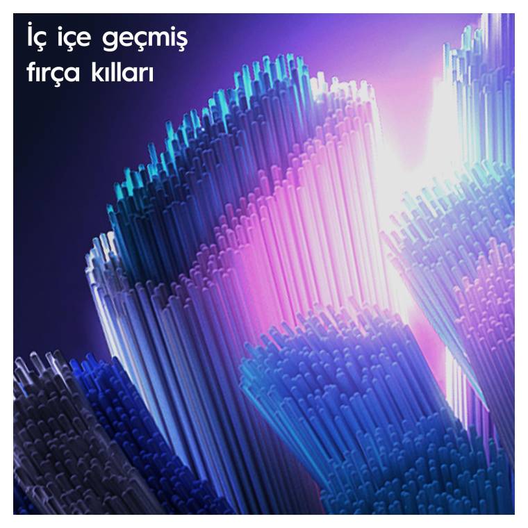 Oral-B iO Ultimate Clean Siyah Diş Fırçası Yedek Başlığı 6 Adet - 5