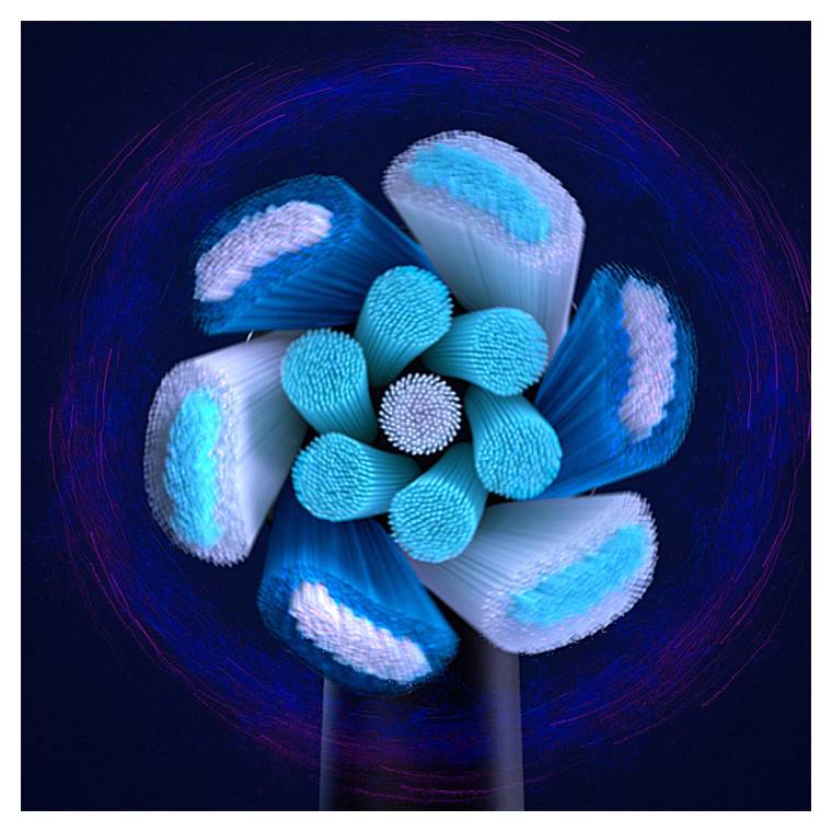 Oral-B iO Ultimate Clean Siyah Diş Fırçası Yedek Başlığı 6 Adet - 7