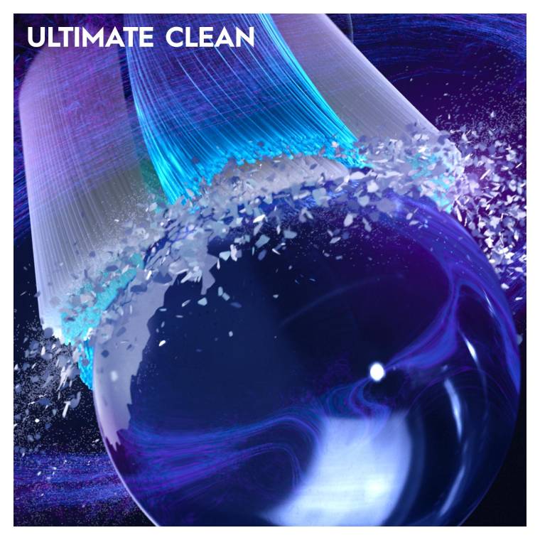 Oral-B iO Ultimate Clean Siyah Diş Fırçası Yedek Başlığı 6 Adet - 8