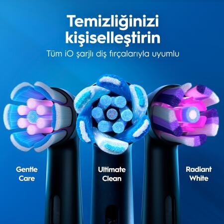 Oral-B iO3 Şarjlı Diş Fırçası ve 3’lü Yedek Başlık Holiday Edition - 9