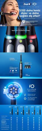 Oral-B iO3 Şarjlı Diş Fırçası ve 3’lü Yedek Başlık Holiday Edition - 12