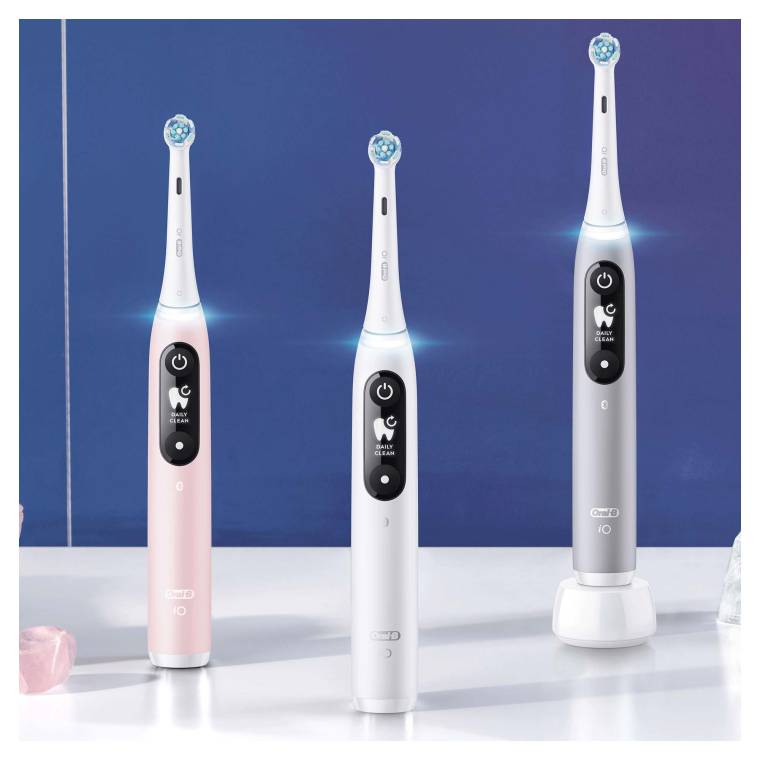Oral-B iO 6 Şarjlı Diş Fırçası Seti 2'li - Beyaz/Pembe - 10