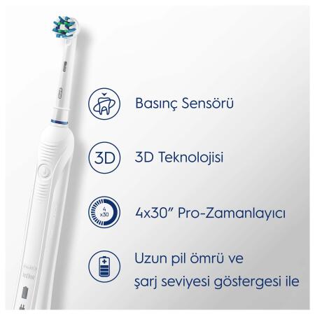 Oral-B Pro 1 Easy Clean Şarjlı Diş Fırçası - 3