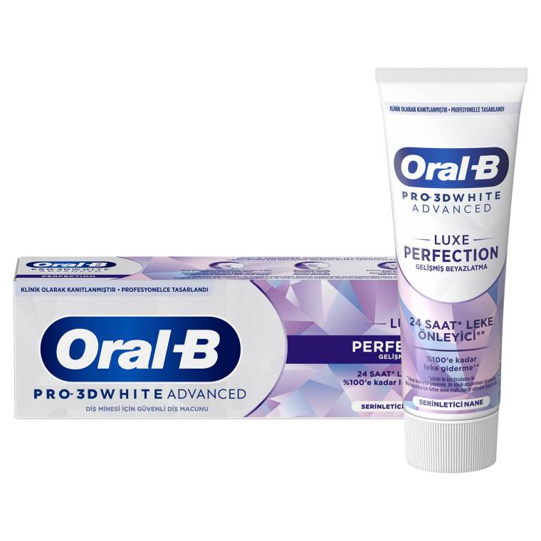Oral-B Pro 3D White Advanced Luxe Perfection Diş Macunu 75 ml - 2