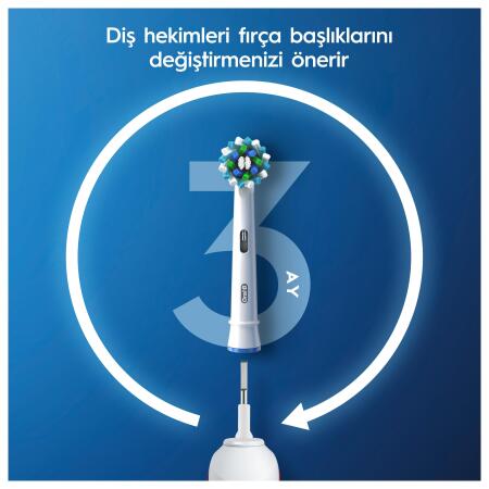 Oral-B Pro Clean Şarjlı Diş Fırçası Siyah + Seyahat Kabı - 5