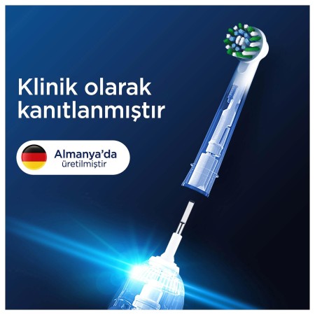 Oral-B Pro Cross Action X-Filament Şarjlı Diş Fırçası Yedek Başlığı 2 Adet - 8
