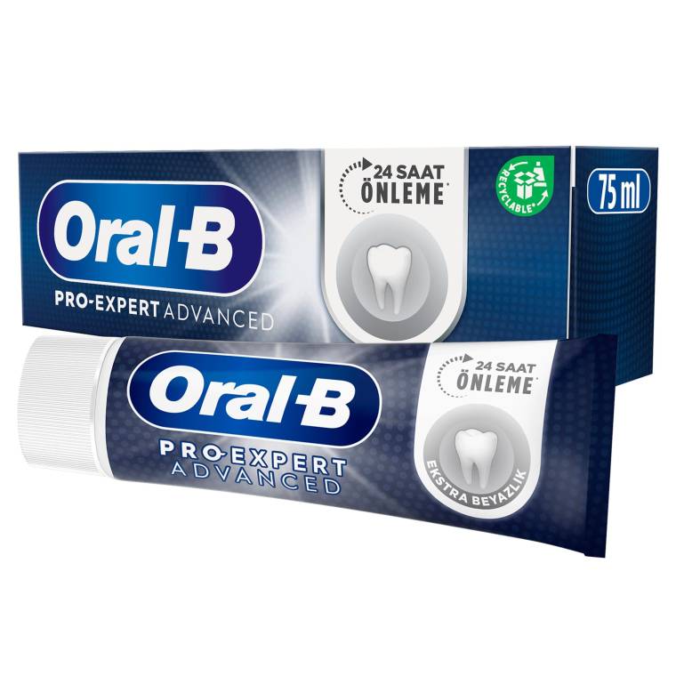 Oral-B Pro-Expert Advanced Ekstra Beyazlık Diş Macunu 75 ml - 1