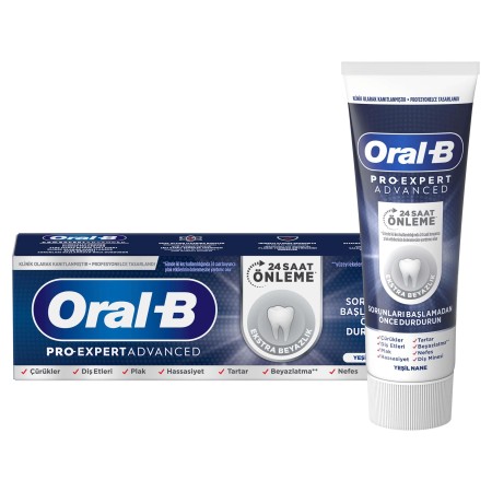 Oral-B Pro-Expert Advanced Ekstra Beyazlık Diş Macunu 75 ml - Thumbnail