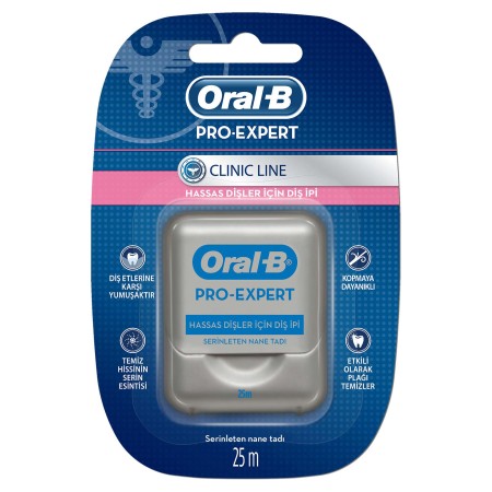 Oral-B Pro-Expert Clinic Line Diş İpi 25 m - 1