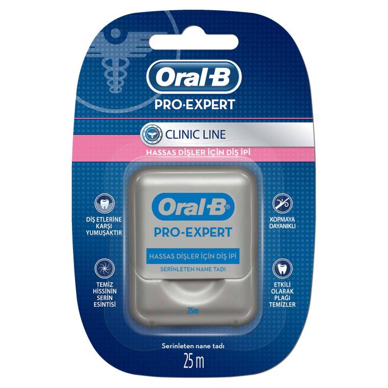 Oral-B Pro-Expert Clinic Line Diş İpi 25 m - 1