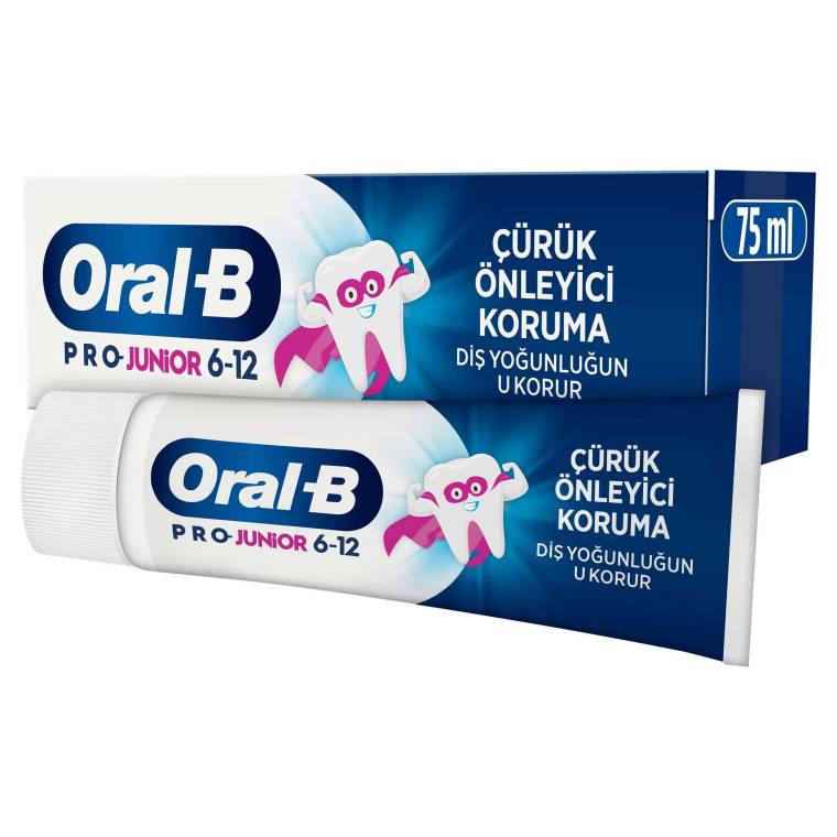Oral-B Pro Junior Çürük Önleyici Koruma Diş Macunu 75 ml - 1