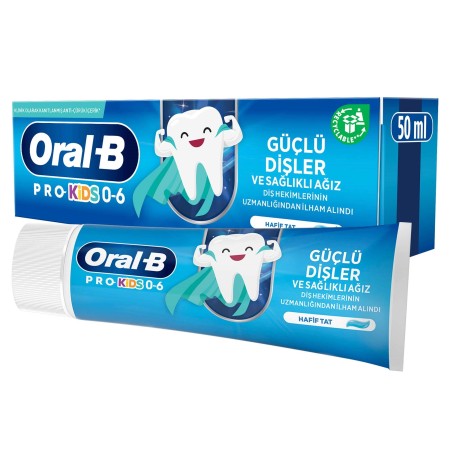 Oral-B Pro Kids 0-6 Çocuklar İçin Diş Macunu 50 ml - Thumbnail