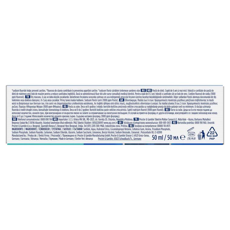 Oral-B Pro Kids 0-6 Çocuklar İçin Diş Macunu 50 ml - 8