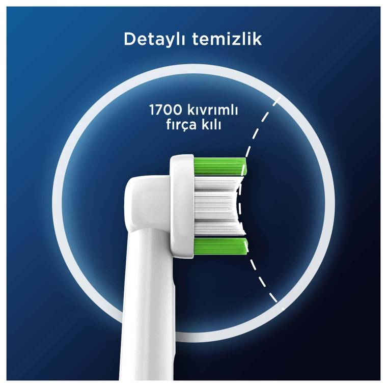 Oral-B Pro Precision Clean X-Filament Şarjlı Diş Fırçası Yedek Başlığı 4 Adet - 4