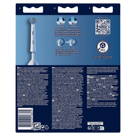 Oral-B Pro Sensitive Clean 6'lı Diş Fırçası Yedek Başlığı EB60 - 6