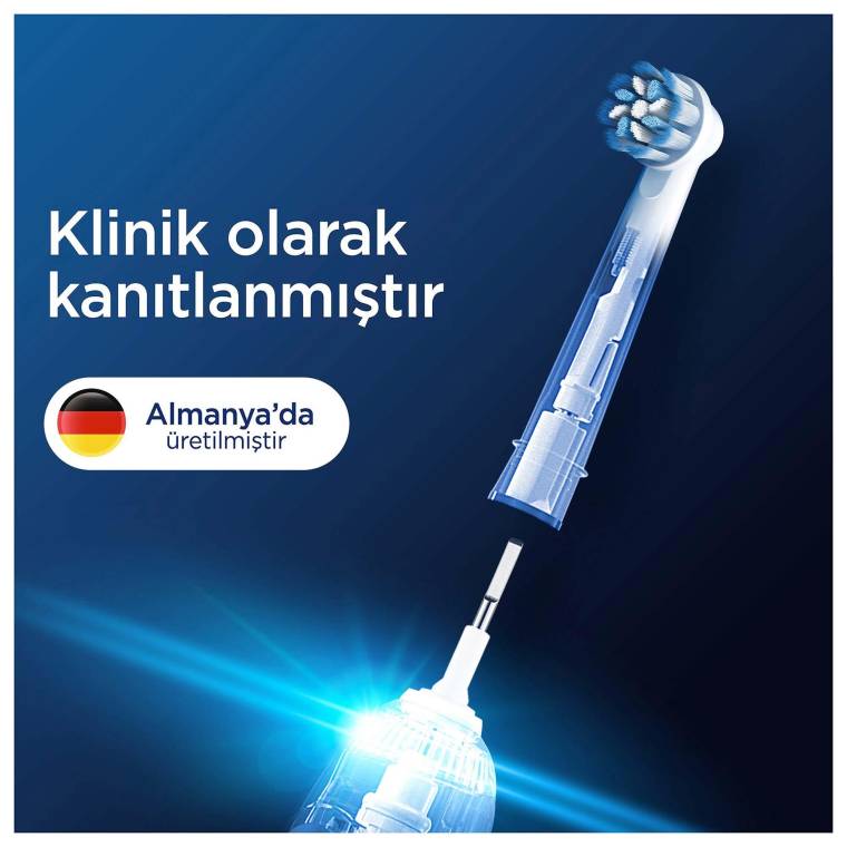 Oral-B Pro Sensitive Clean X-Filament Şarjlı Diş Fırçası Yedek Başlığı 2 Adet - 7