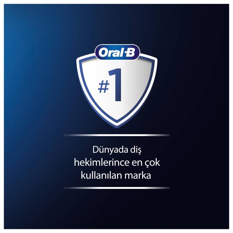 Oral-B Pro Series 1 Şarjlı Diş Fırçası - Mavi - 6