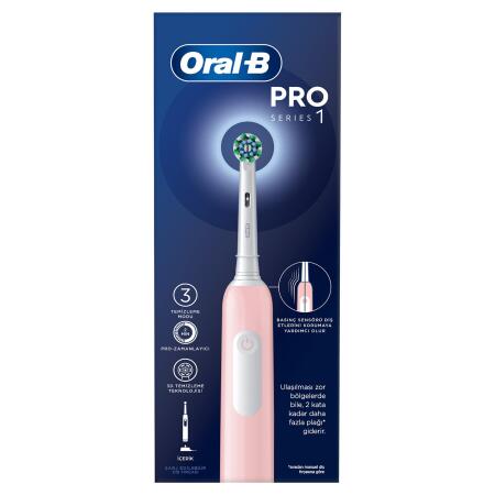 Oral-B Pro Series 1 Şarjlı Diş Fırçası - Pembe