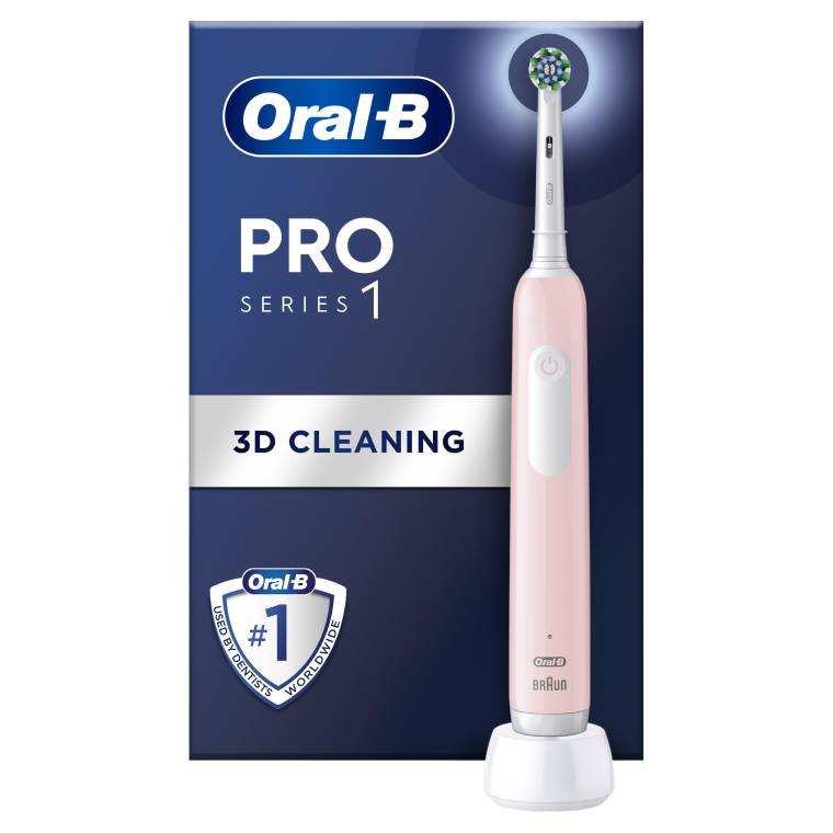 Oral-B Pro Series 1 Şarjlı Diş Fırçası - Pembe - 1