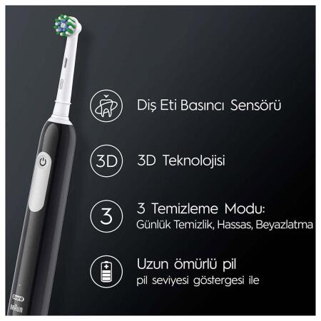 Oral-B Pro Series 1 Şarjlı Diş Fırçası - Siyah - 4