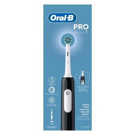 Oral-B Pro Series 1 Şarjlı Diş Fırçası - Siyah - 8