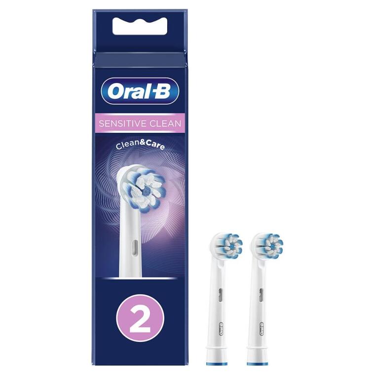 Oral-B Sensitive Clean 2'li Diş Fırçası Yedek Başlığı EB60 - 1