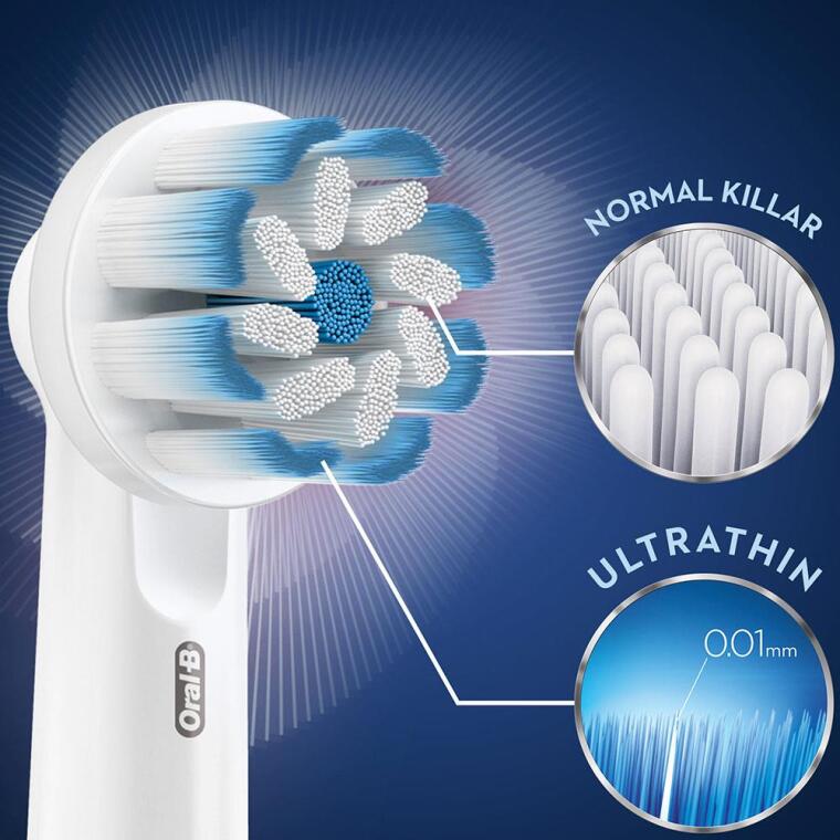 Oral-B Sensitive Clean 2'li Diş Fırçası Yedek Başlığı EB60 - 3