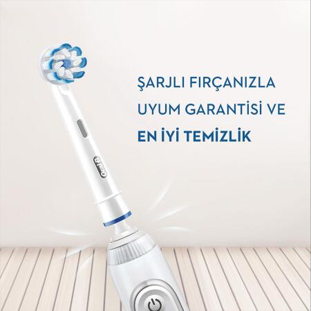 Oral-B Sensitive Clean 2'li Diş Fırçası Yedek Başlığı EB60 - 4
