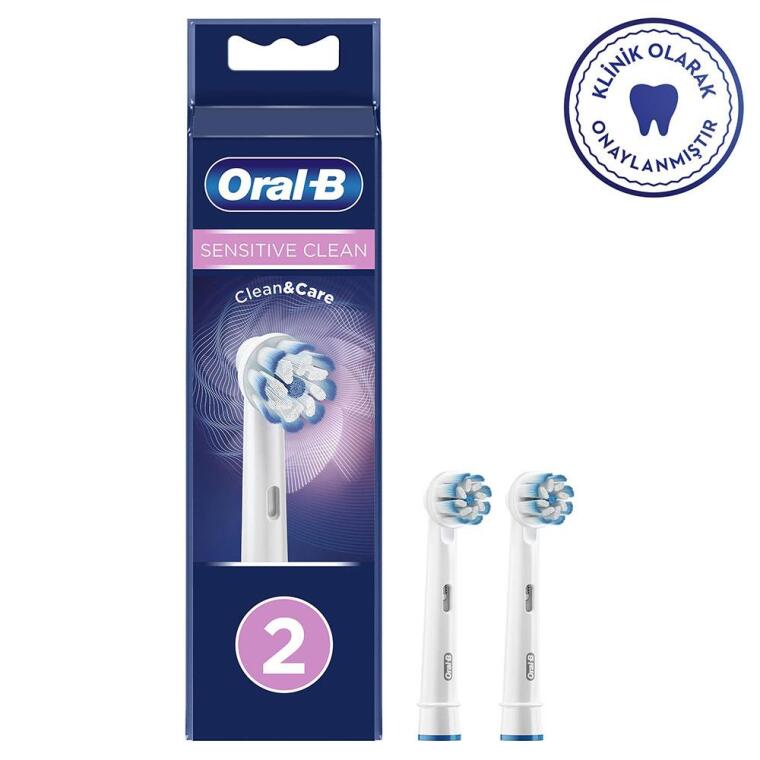 Oral-B Sensitive Clean 2'li Diş Fırçası Yedek Başlığı EB60 - 8