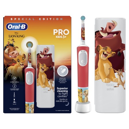 Oral-B - Oral-B Vitality Pro Lion King Özel Seri Çocuklar İçin Şarj Edilebilir Diş Fırçası