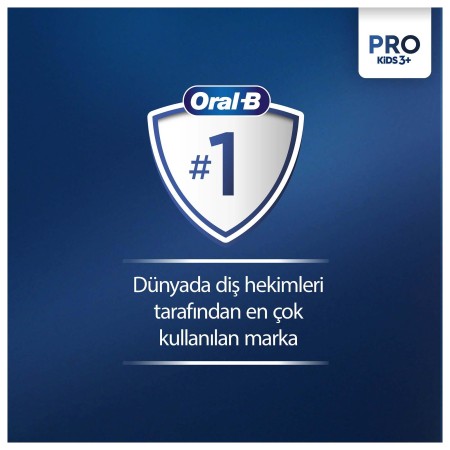 Oral-B Vitality Pro Spiderman Özel Seri Çocuklar İçin Şarj Edilebilir Diş Fırçası - 7