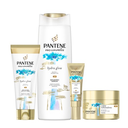 Pantene Pro-V Miracles Hydra Glow 4'lü Saç Bakım Seti - 1