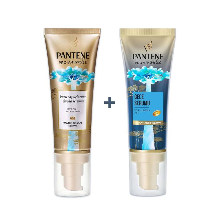 Pantene Pro-V Miracles Hydra Glow Gündüz + Gece Serum Paketi 70 ml - 1