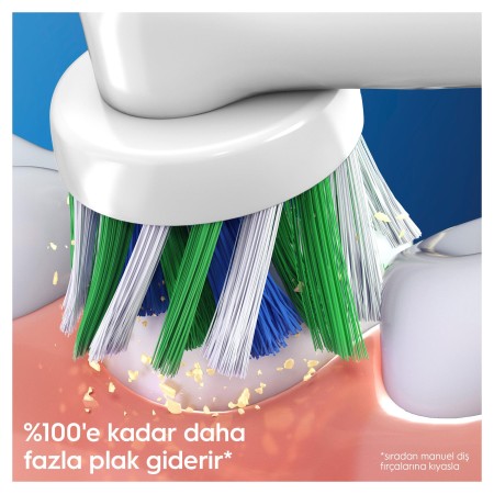 Oral-B Cross Action Clean Maximiser 6’lı Diş Fırçası Yedek Başlığı EB50 - Thumbnail
