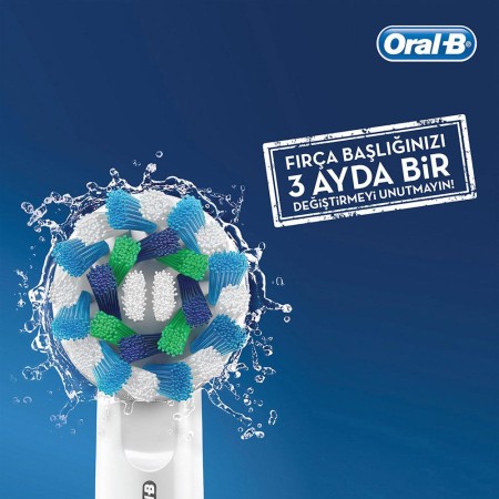 Oral-B Pro 750 Şarj Edilebilir Diş Fırçası Pembe + Seyahat Kabı Hediyeli - Thumbnail