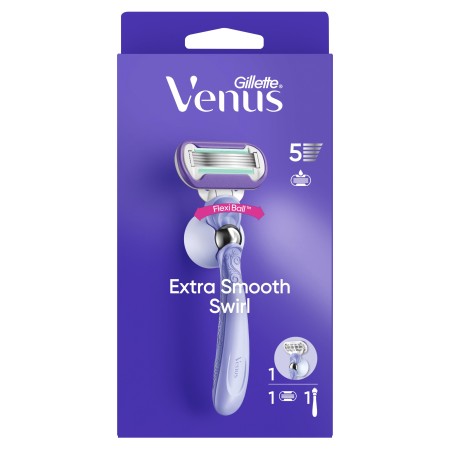 Gillette - Venus Extra Smooth Swirl Tıraş Makinesi + Yedek Başlık