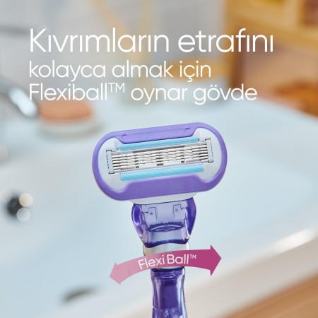 Venus Extra Smooth Swirl Tıraş Makinesi + Yedek Başlık - Thumbnail