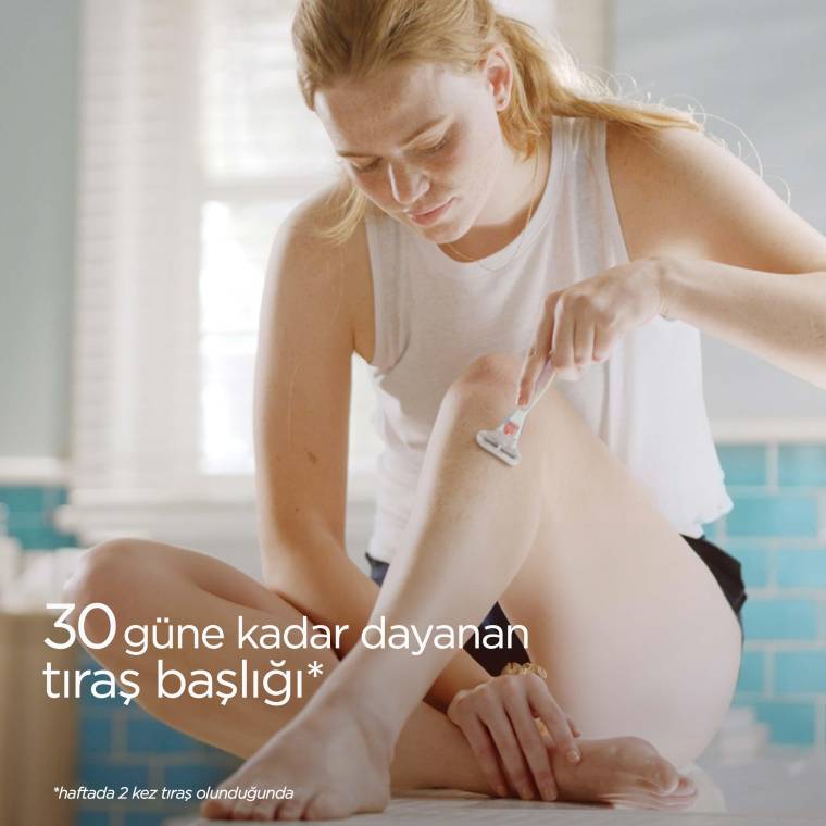 Venus Smooth Sensitive Tıraş Makinesi + 2 Adet Yedek Başlık - 4