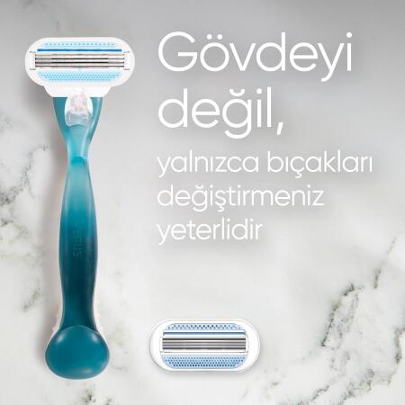 Venus Smooth Tıraş Makinesi + 2 Adet Yedek Başlık - 6